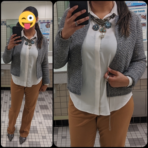 Cocogiò Italian wool blend sweater/jacket🧥 - Picture 7 of 7